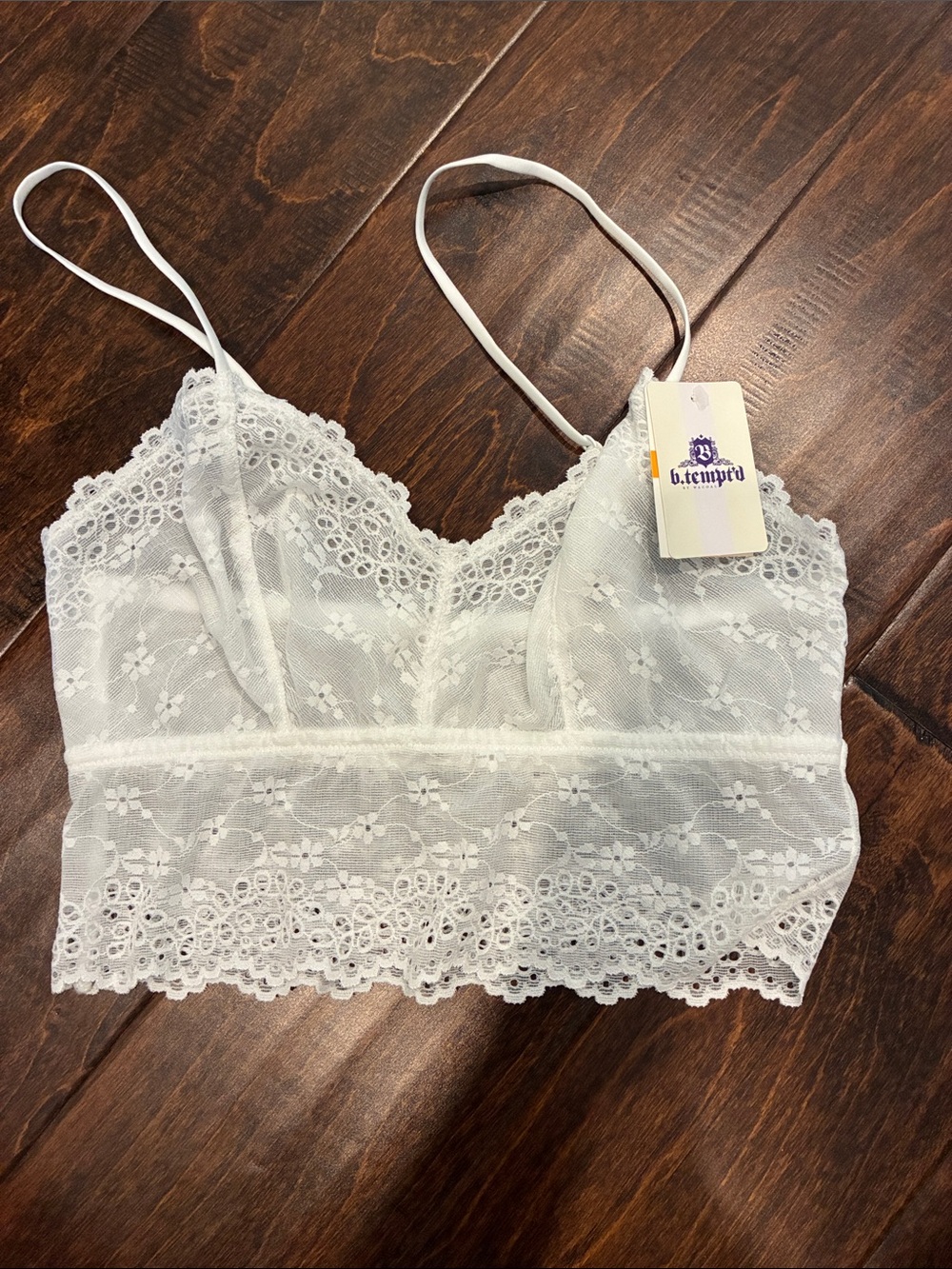 b.tempt'd Women's Inspired Eyelet Bralette